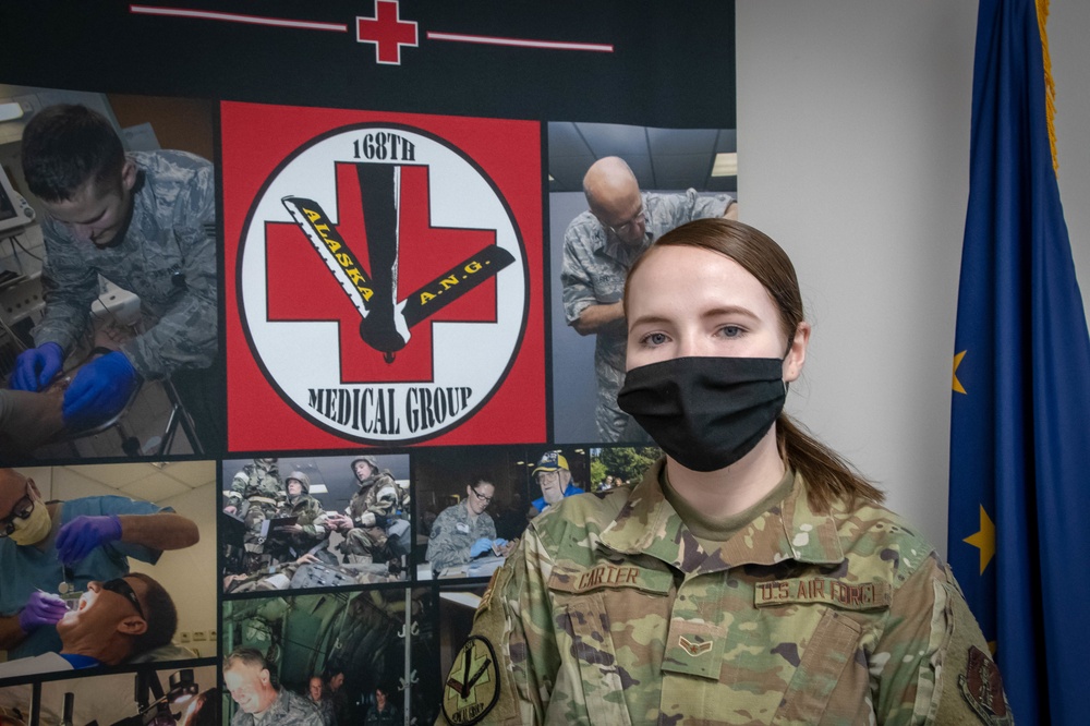 Airman joins public health during COVID-19