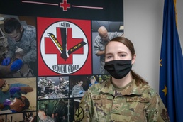 Airman joins public health during COVID-19