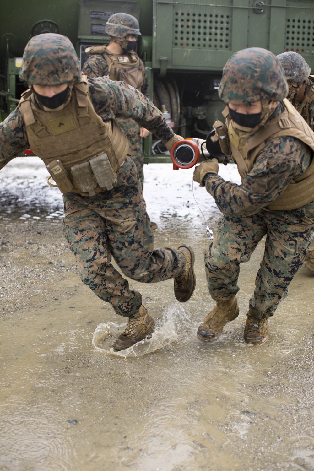 MWSS-171 Marines Train In Aircraft Recovery