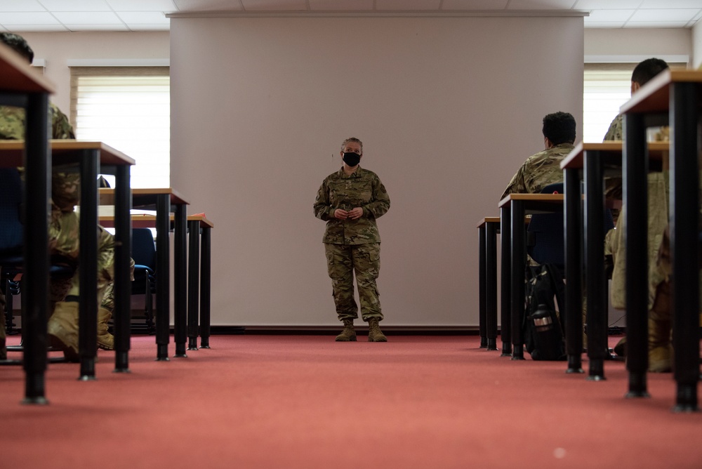 Sabers host first NCO professional development seminar of 2021