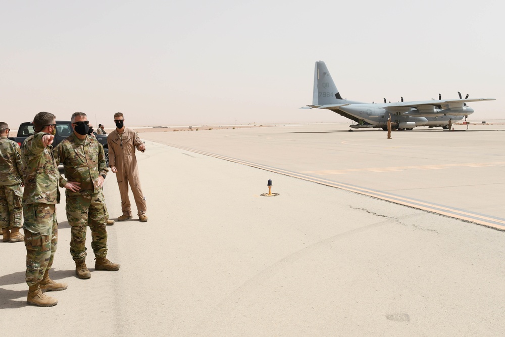 AFCENT DCFACC visits Prince Sultan Air Base