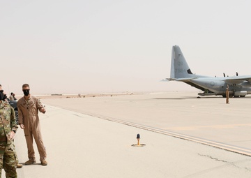 AFCENT DCFACC visits Prince Sultan Air Base