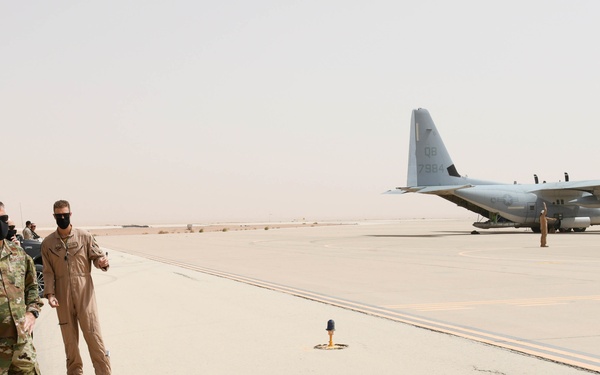 AFCENT DCFACC visits Prince Sultan Air Base