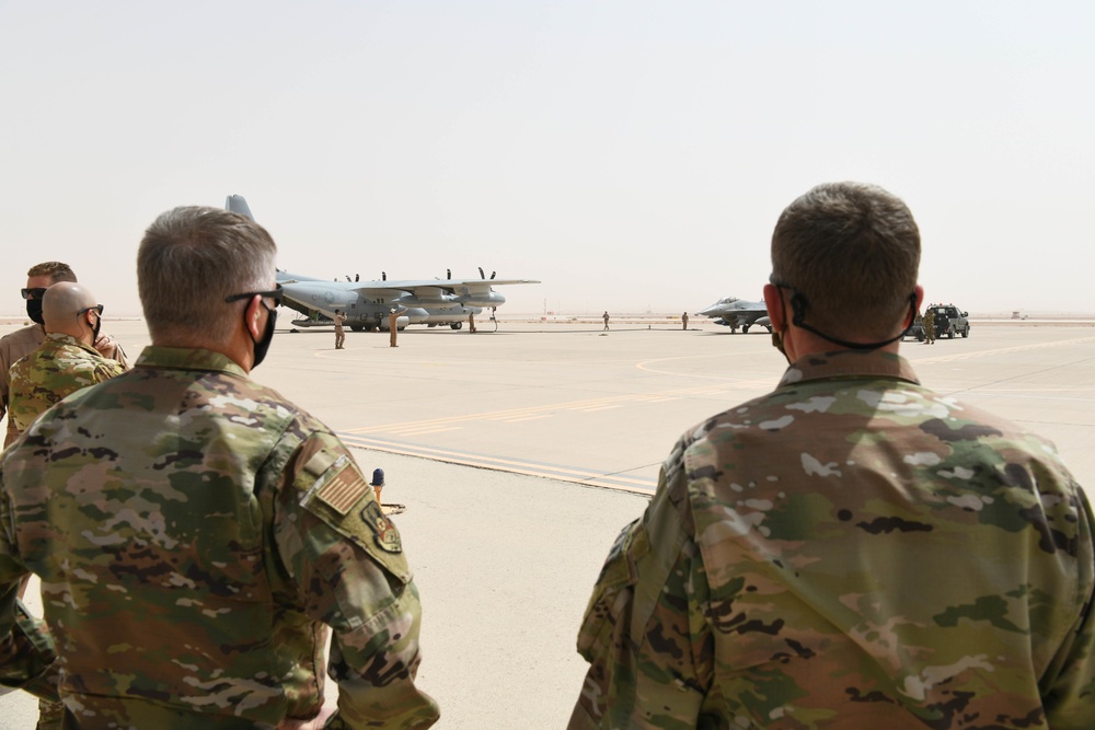 AFCENT DCFACC visits Prince Sultan Air Base