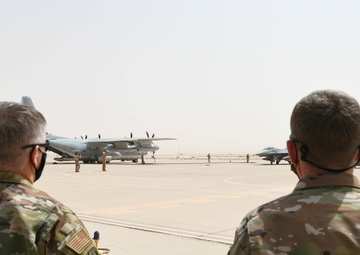 AFCENT DCFACC visits Prince Sultan Air Base