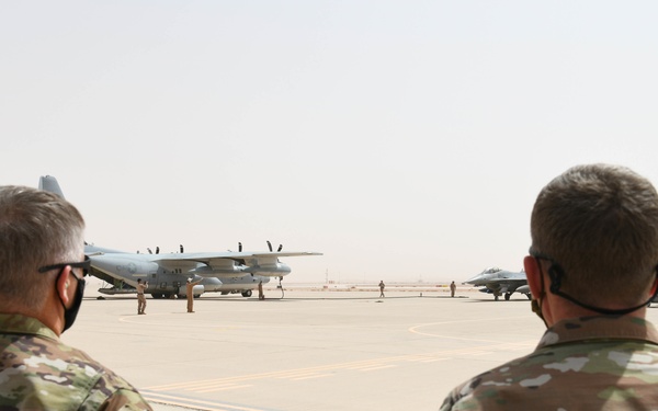 AFCENT DCFACC visits Prince Sultan Air Base
