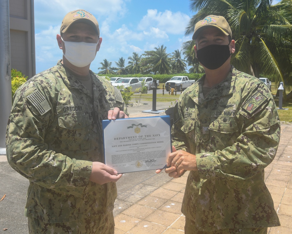 Awards Quarters Diego Garcia