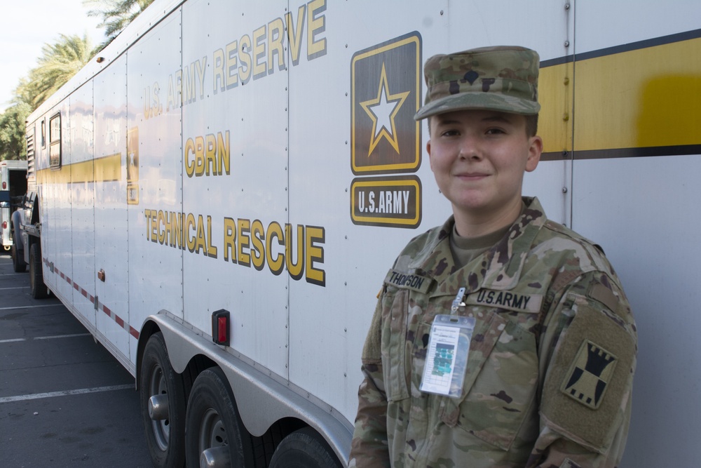 Soldier sets High Standards in Urban Search and Rescue