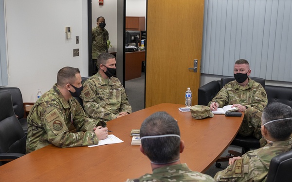 18th AF command chief experiences BWI COVID-19 testing site