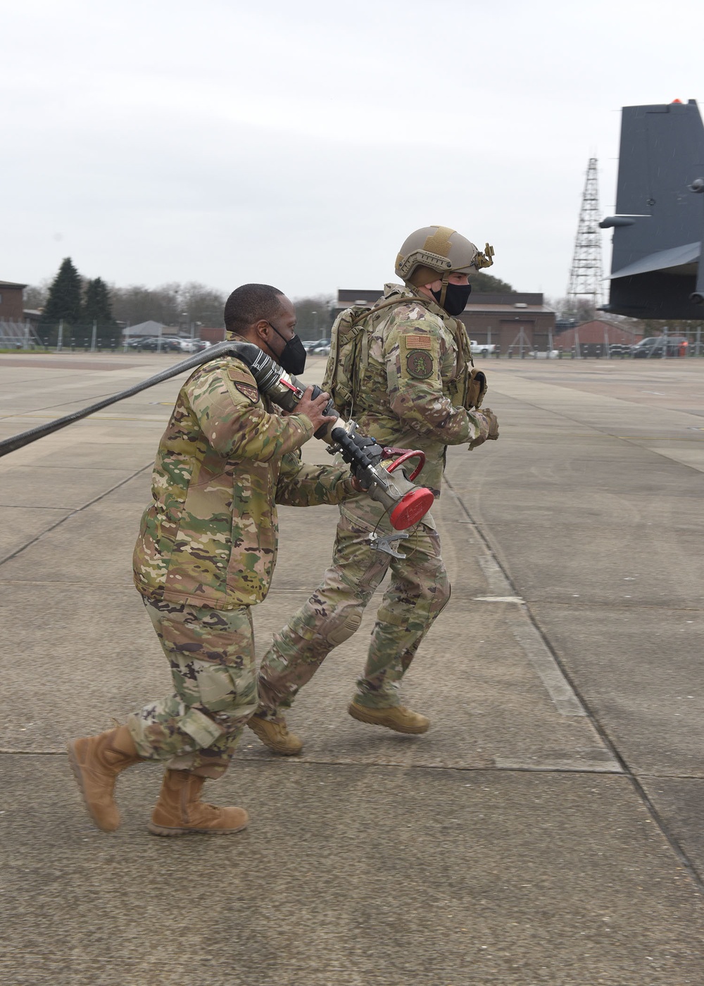 USAFE-AFAFRICA director of logistics, engineering, force protection visits RAF Mildenhall