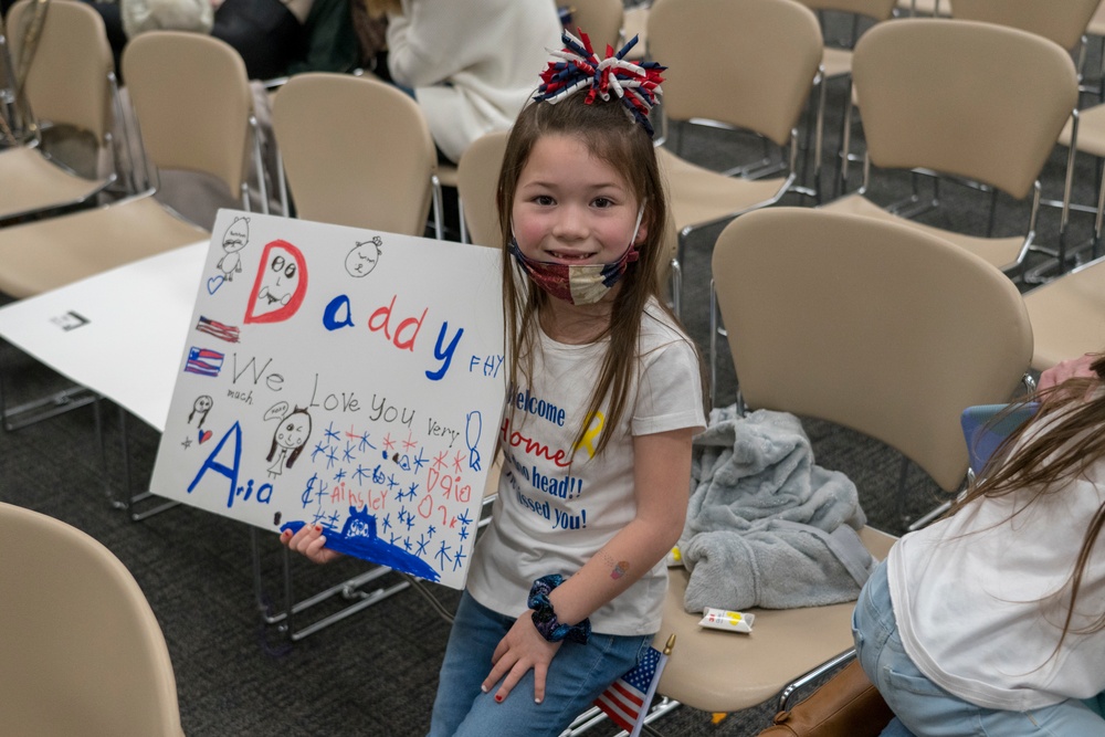 403rd Wing members, aircraft return from deployment