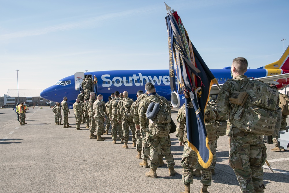 DVIDS Images 1102nd leaves for Fort Bliss for mobilization