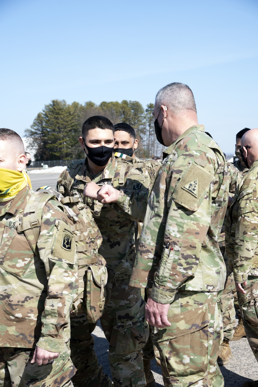 1-102nd leaves for Fort Bliss for mobilization training