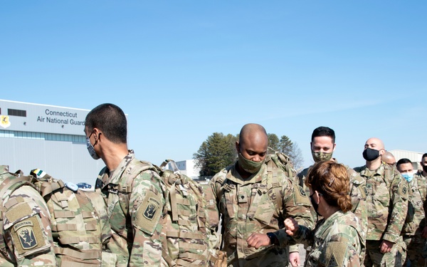 1-102nd leaves for Fort Bliss for mobilization training