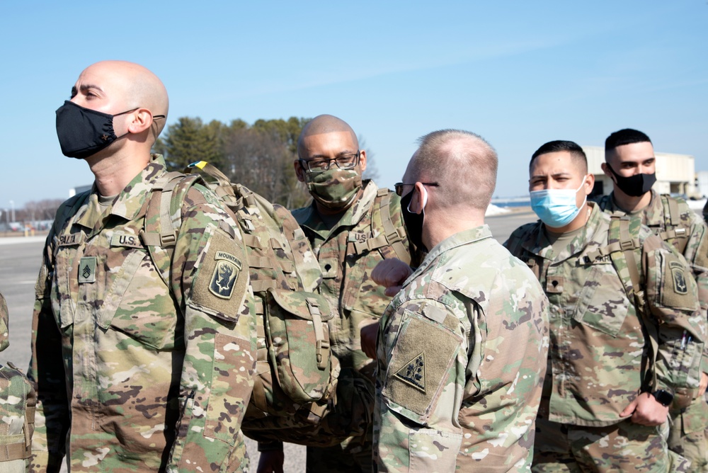 1-102nd leaves for Fort Bliss for mobilization training