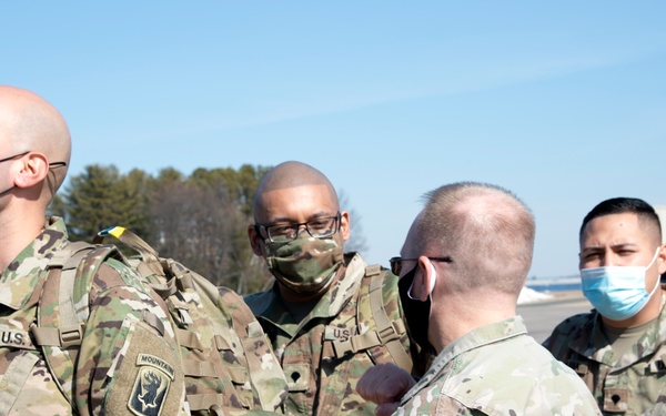 1-102nd leaves for Fort Bliss for mobilization training