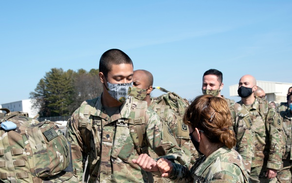 1-102nd leaves for Fort Bliss for mobilization training