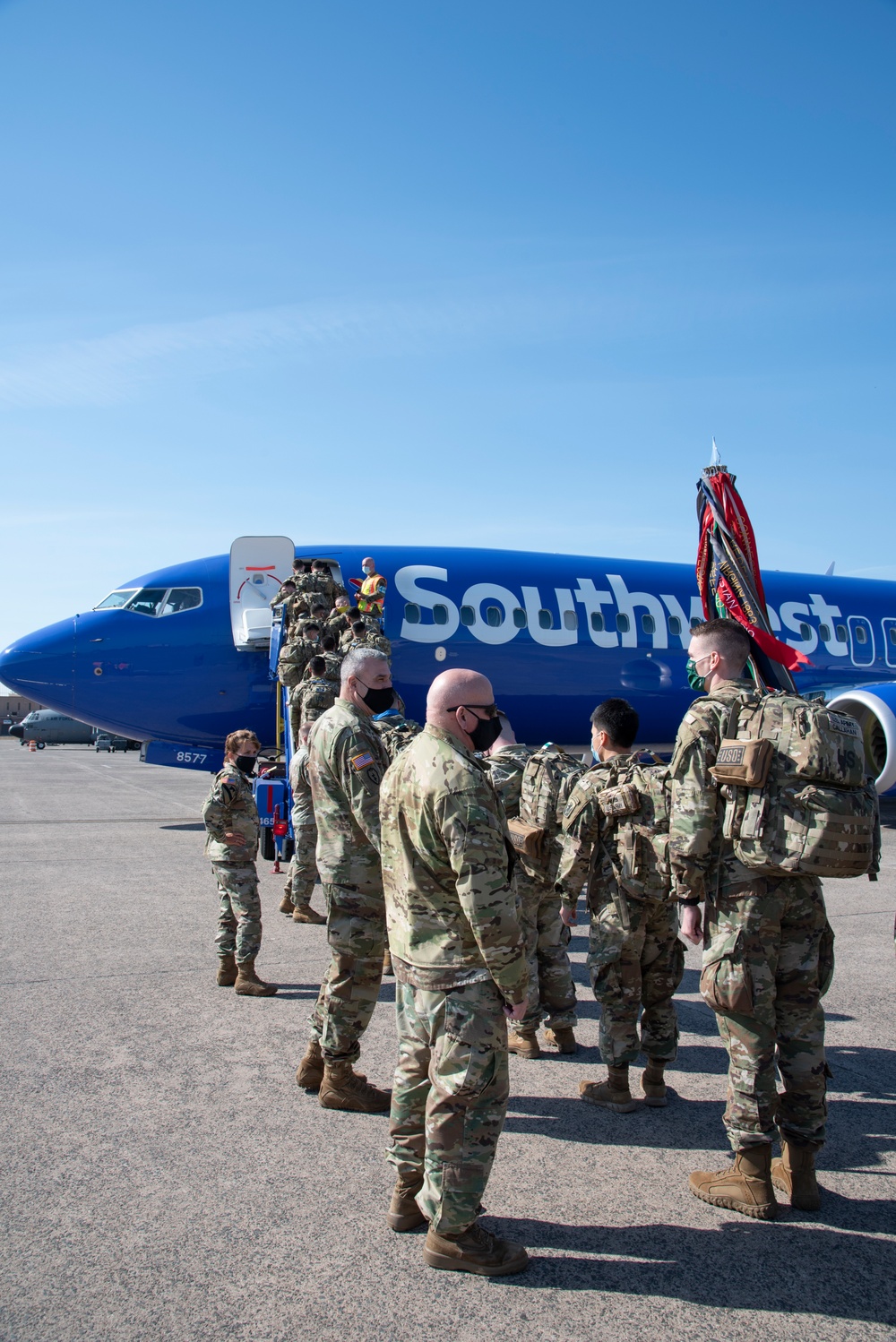 1-102nd leaves for Fort Bliss for mobilization training