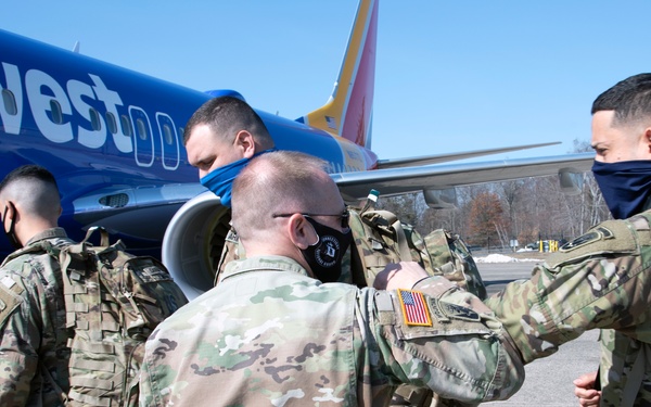 1-102nd leaves for Fort Bliss for mobilization training