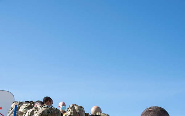 1-102nd leaves for Fort Bliss for mobilization training