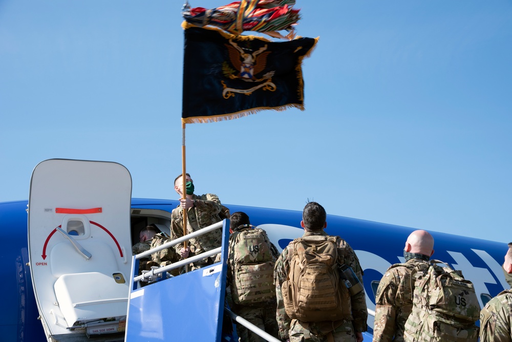 1-102nd leaves for Fort Bliss for mobilization training