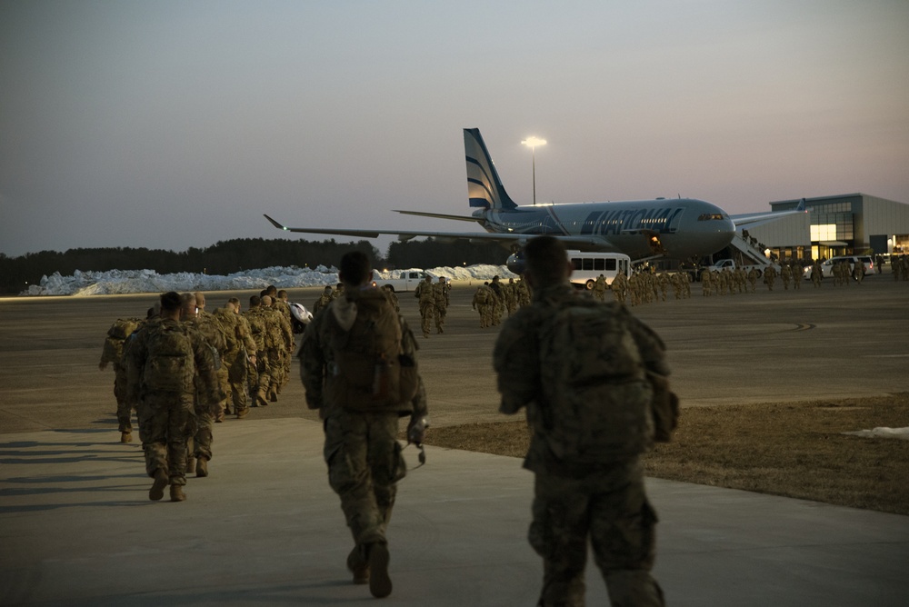 1-102nd leaves for Fort Bliss for mobilization training