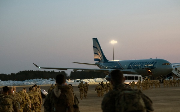 1-102nd leaves for Fort Bliss for mobilization training