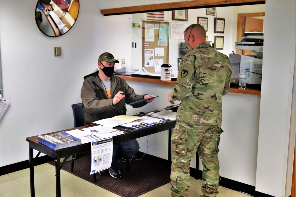 COVID-19 vaccinations continue at Fort McCoy; process to be ongoing