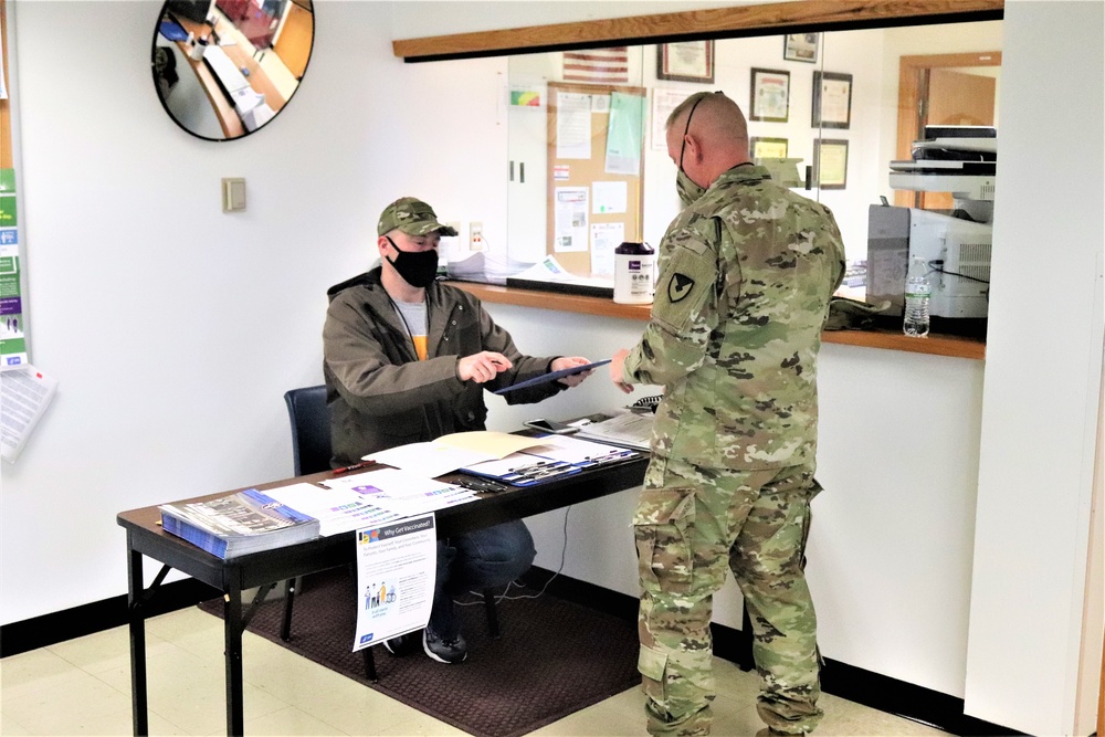 COVID-19 vaccinations continue at Fort McCoy; process to be ongoing