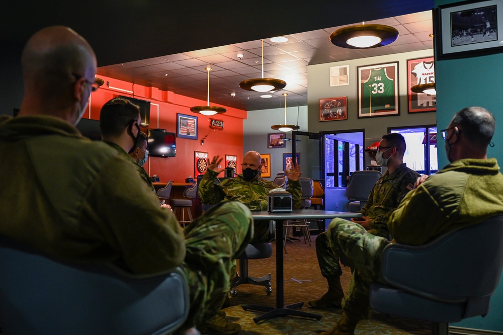 Chief of Space Operations visits Eielson, meets with Guardians