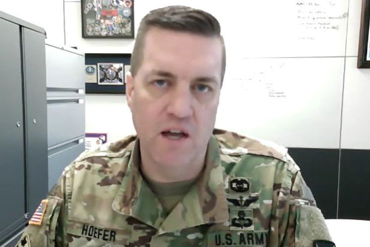 AMC Command Surgeon joins TACOM virtual town hall