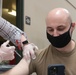 1st Theater Sustainment Command Soldier's receive the Covid-19 vaccine