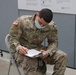 1st Theater Sustainment Command Soldiers receive the COVID-19 vaccine
