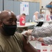 1st Theater Sustainment Command Soldier's receive the Covid-19 vaccine