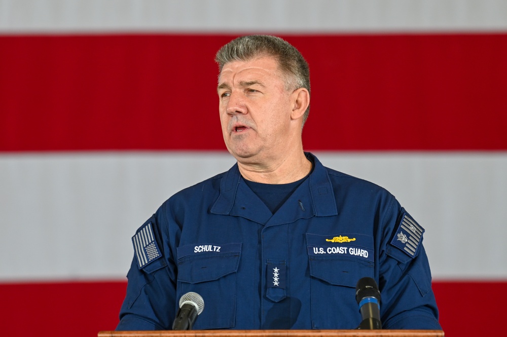Coast Guard Commandant delivers State of the Coast Guard address in San Diego