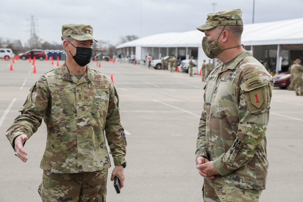 Texas Assistant Adjutant General Visits Fair Park CVC