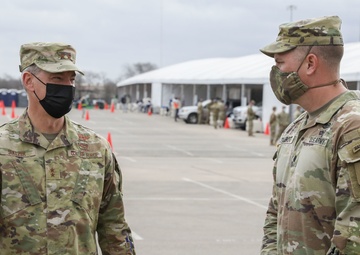 Texas Assistant Adjutant General Visits Fair Park CVC