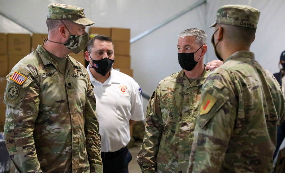 Texas Assistant Adjutant General Visits Fair Park CVC