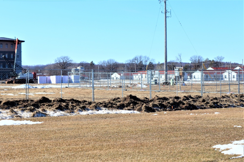 Construction of another modern barracks facility begins at Fort McCoy