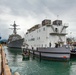 HRMC docks USS William P. Lawrence for maintenance availability