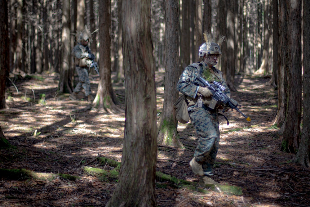 Echo Battery conducts Force on Force exercise