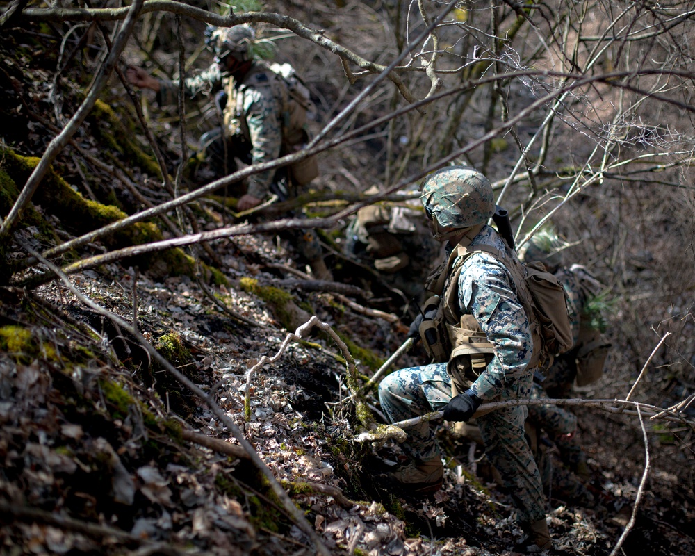 Echo Battery conducts Force on Force exercise