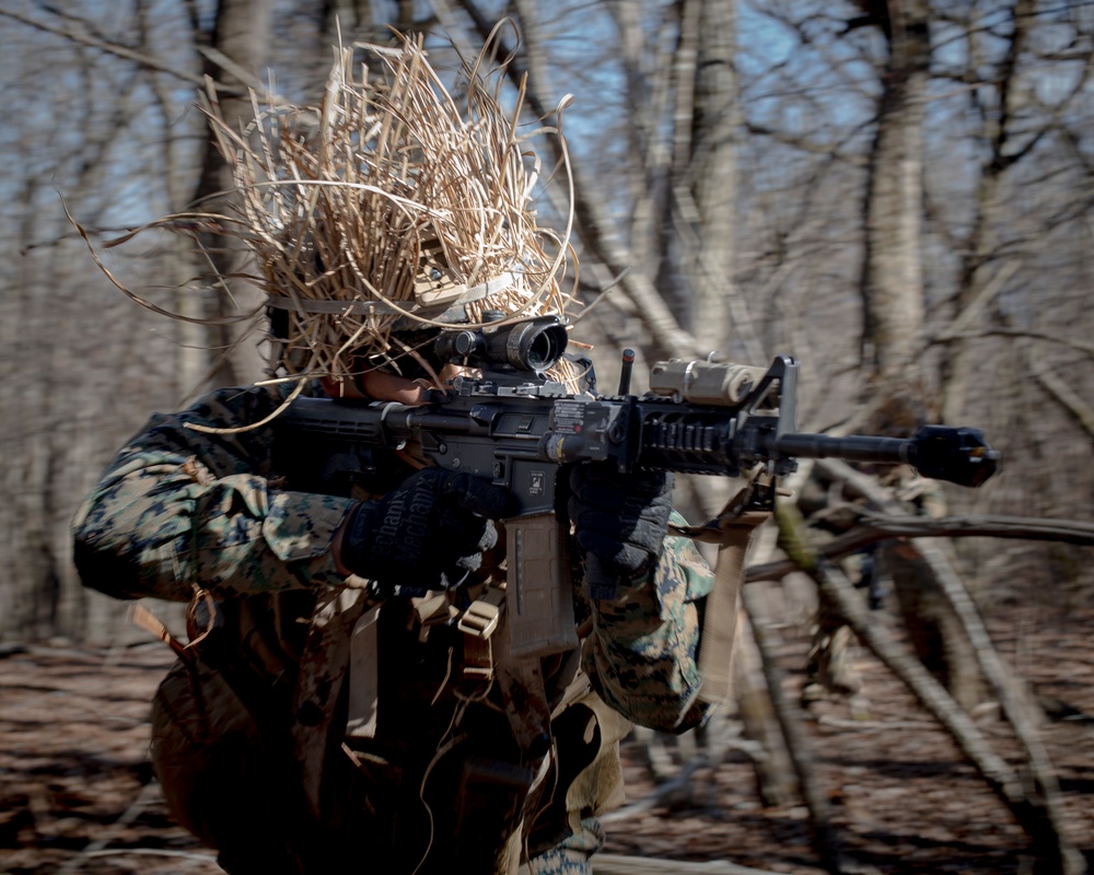 Echo Battery conducts Force on Force exercise