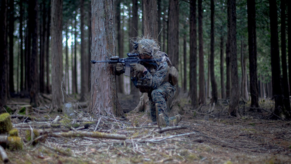 Echo Battery conducts Force on Force exercise