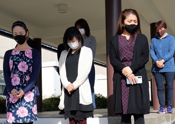 USAG Japan observes six minutes of silence in commemoration of 3/11 earthquake