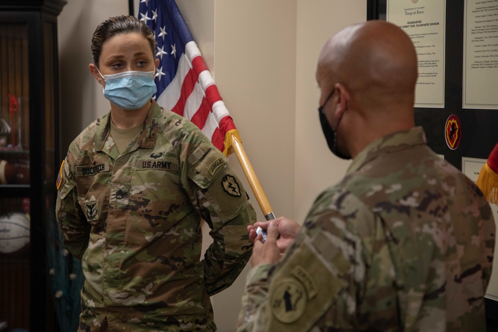 Staff Sgt. Breanna Duckworth Recognition