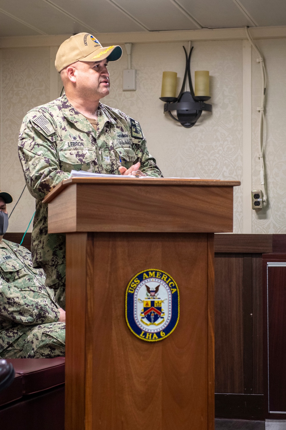 Amphibious Squadron 11 Changes Command