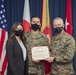 U.S Marine awarded Navy and Marine Corps Achievement Medal for saving an Okinawan woman's life