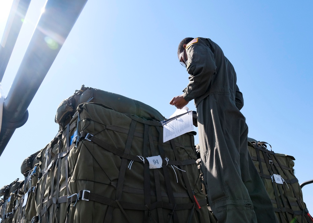 U.S.-Japan conducts historic airdrop