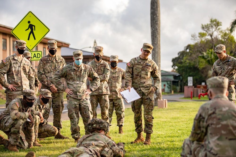 2-35IN and 728th Military Police Battalion EIB/ESB Training